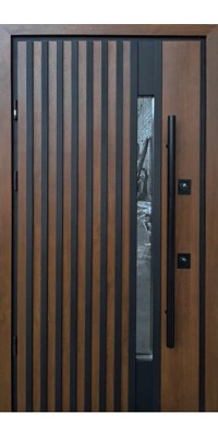 Входные двери Страж (Straj) Rio-S Loft дуб темный